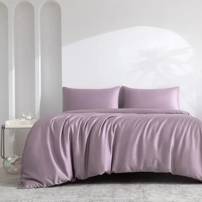 100% Bamboo Bed Sheets Set Luxury Soft, Silky, Breathable Fitted Sheet Flat Top Sheets Pillowcase Hotel 4/6 Pieces Bedding Set
