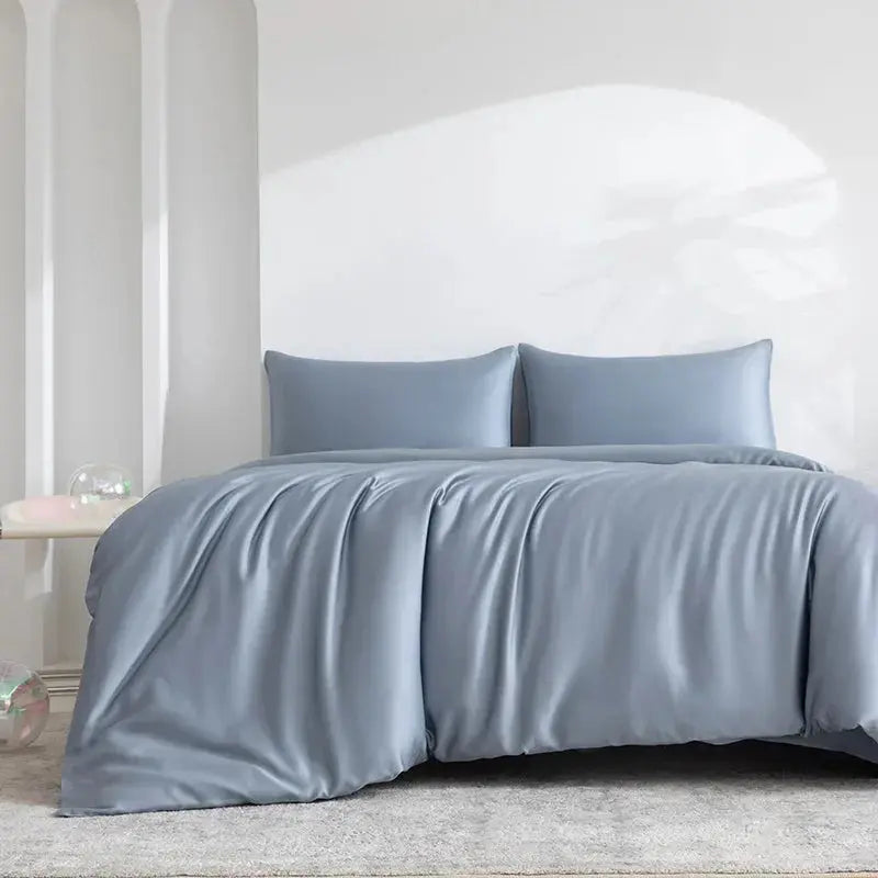 100% Bamboo Bed Sheets Set Luxury Soft, Silky, Breathable Fitted Sheet Flat Top Sheets Pillowcase Hotel 4/6 Pieces Bedding Set