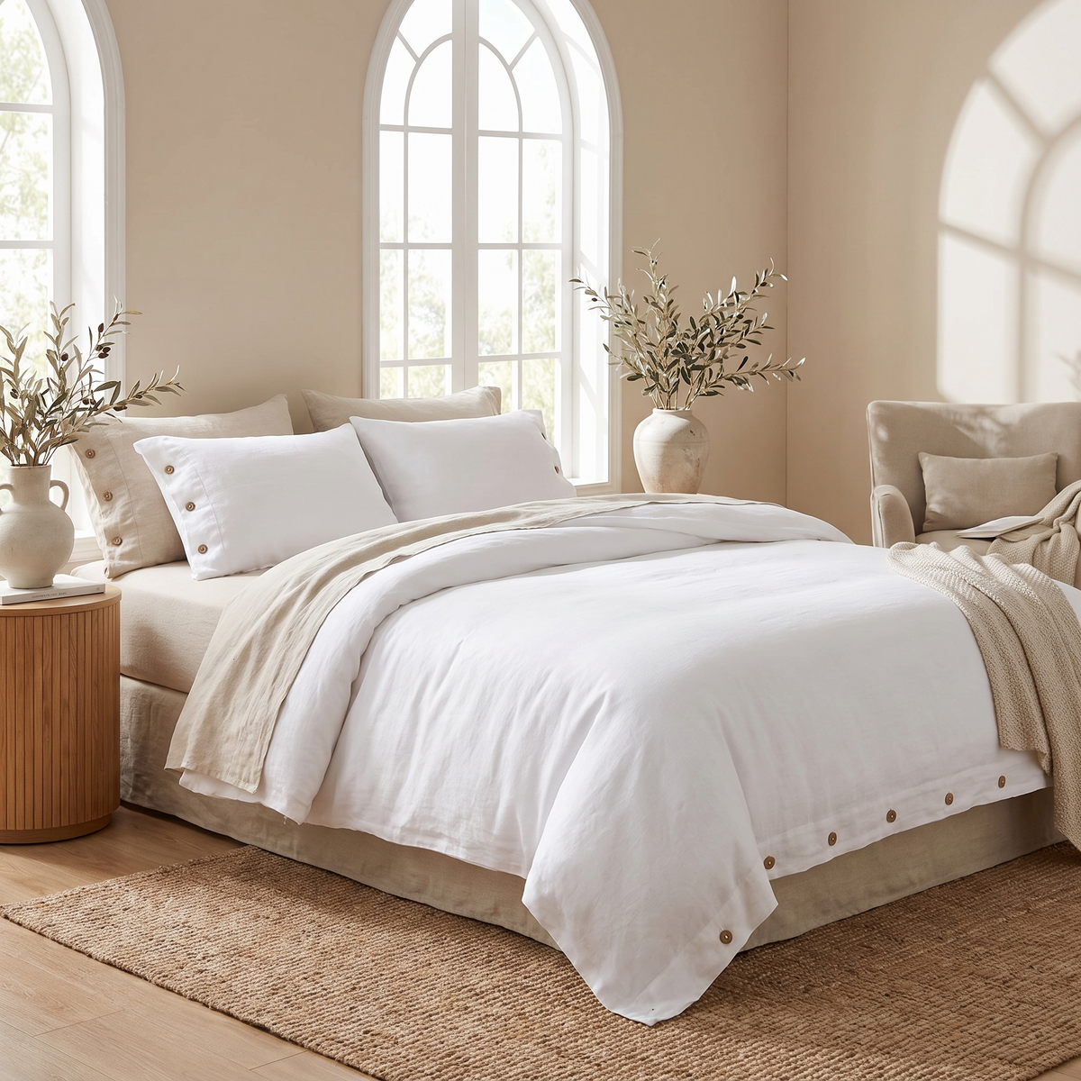 100% Cotton Duvet Cover Set