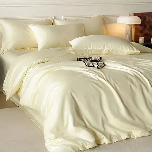 Silky Cooling Bamboo Duvet Cover Set