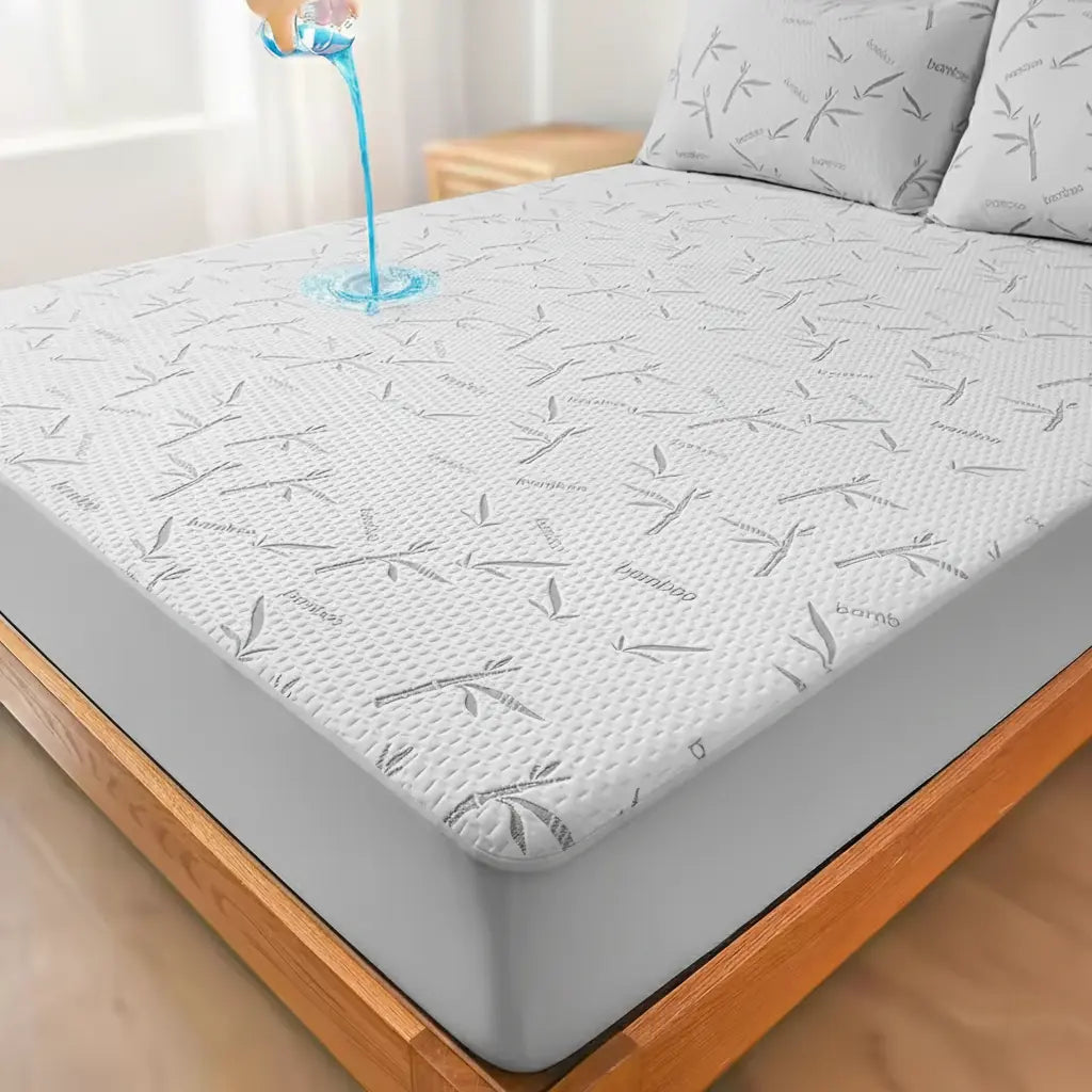 Cooling Bamboo Waterproof Mattress Protector