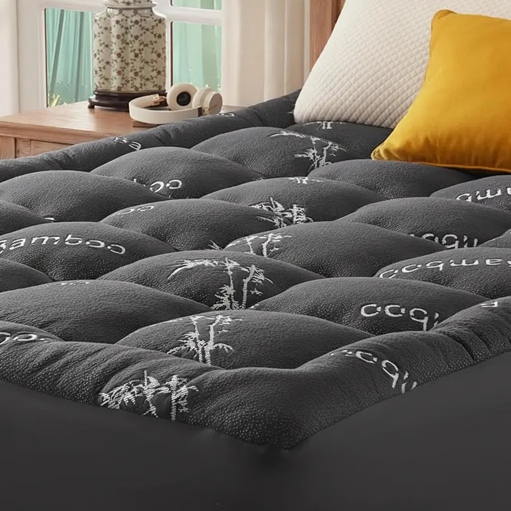Bamboo Pillow Top Mattress Topper