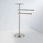 Floor Standing Base Luxury Hotel Towel Rack Holder Towel Storage Shelf Brush Gold Towel Bar