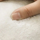 Cream Style Carpets for Living Room Fluffy Soft Bedside Floor Mat Anti-slip Cloakroom Rug Thick Plush Bedroom Decor Line Carpet