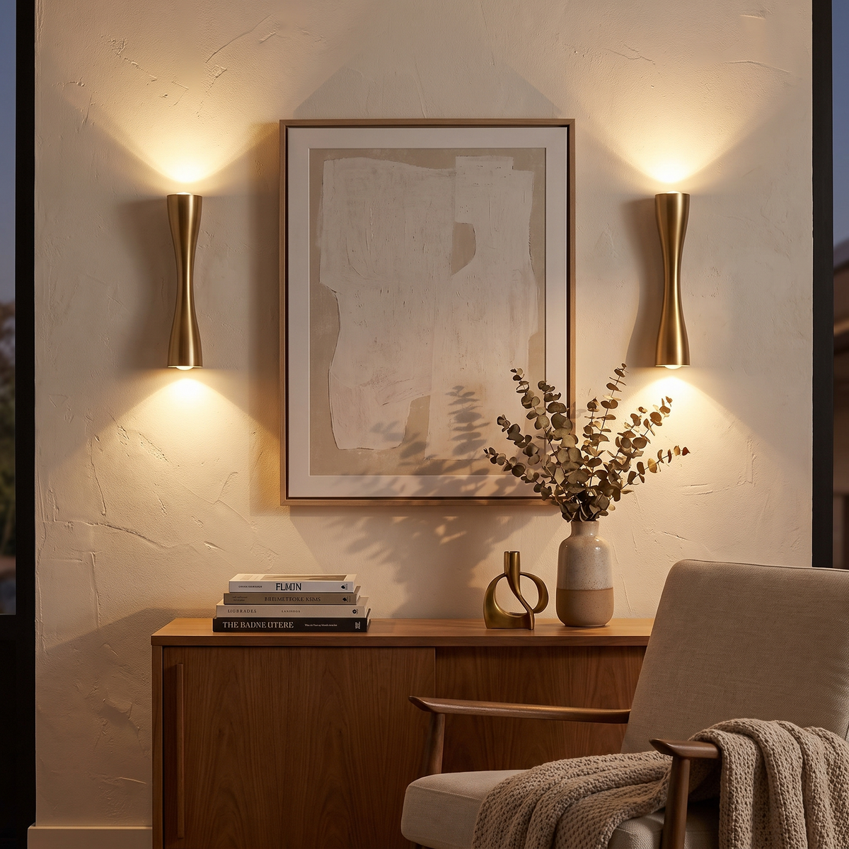 Modern Gold Wall Light lifestyle