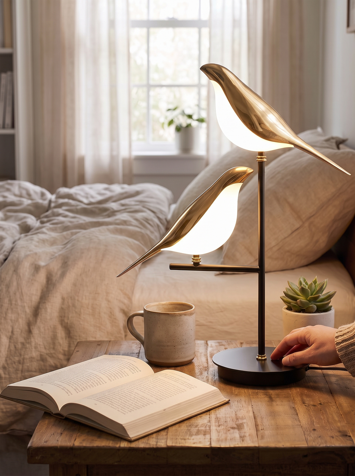 Golden Birdlight Wall Lamp lifestyle 3
