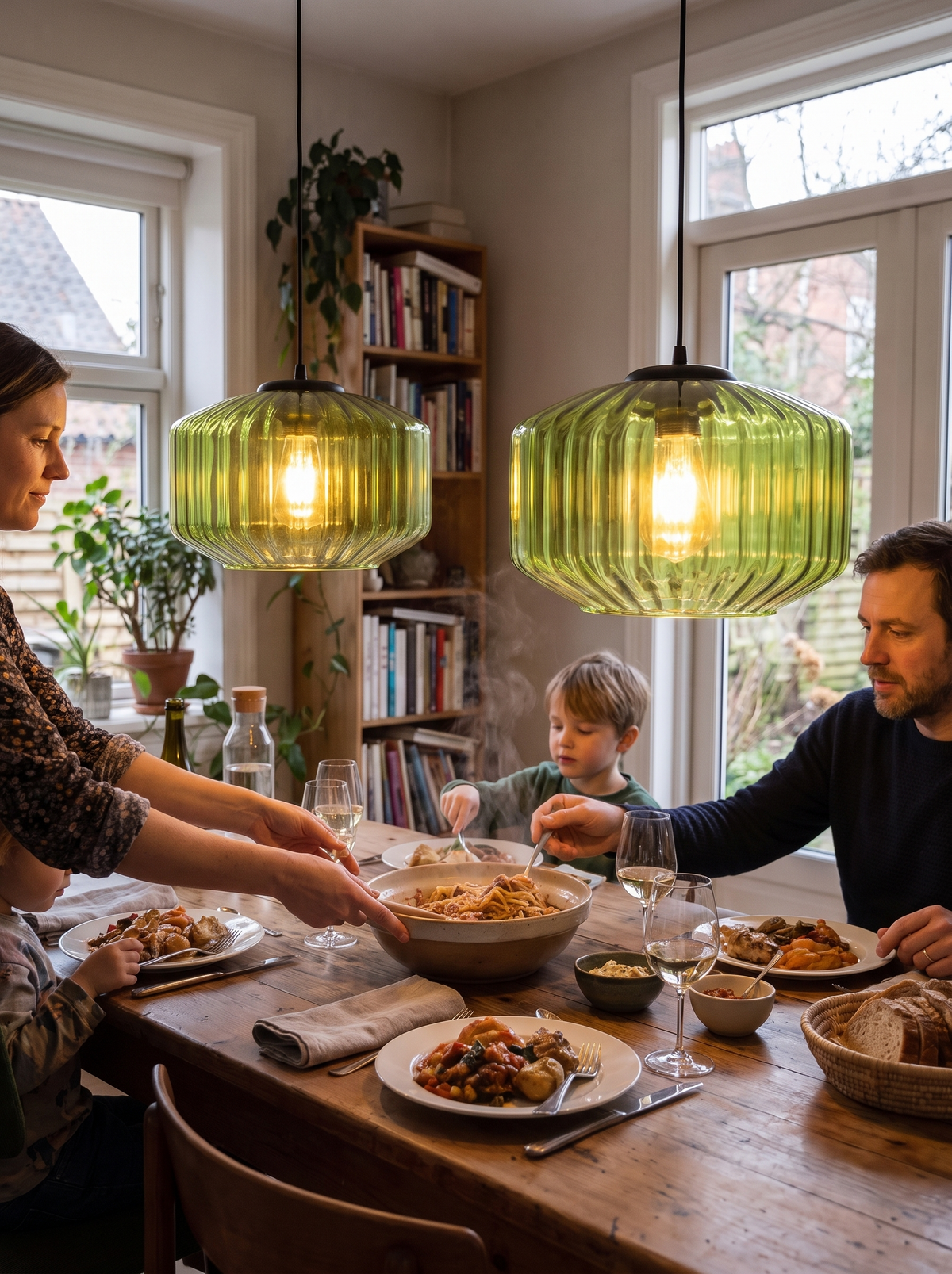 Mireta Glass Pendant Light lifestyle 2