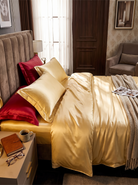 Mulberry Silk Bedding Set, A Boutique Hotel Bedroom