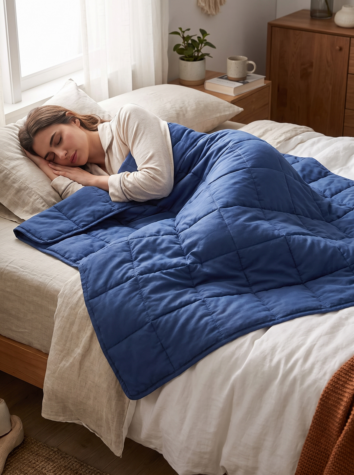Weighted Cooling Blanket, Cozy Without Overheating