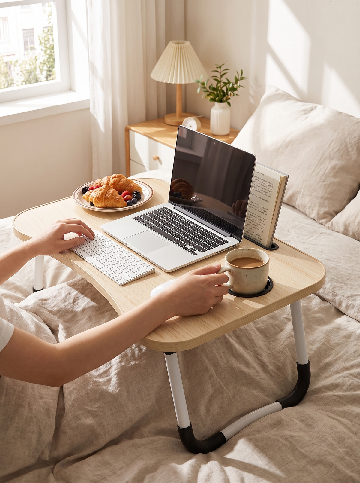 Folding Laptop Table, Breakfast In Bed, Done Right