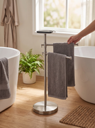 Freestanding Towel Rack, Every Towel, Its Own Spot