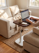 Adjustable Side Table, Moves With Your Day