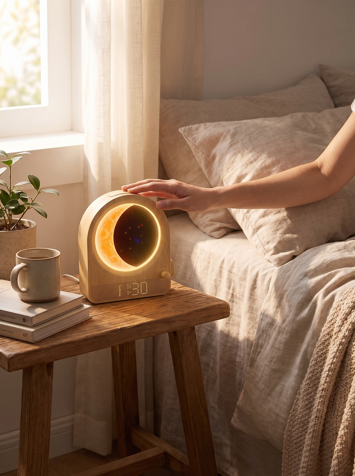 Sunrise Alarm Clock, Mornings You Look Forward To