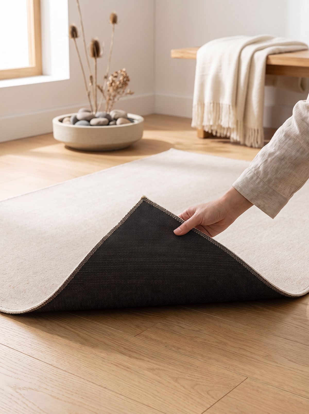 Plush Area Rug, Calm, Zen Inspired Designs