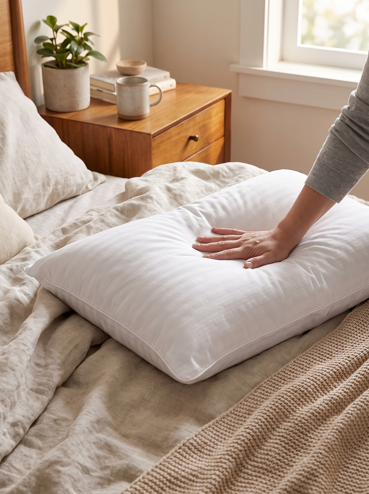 Adjustable Cooling Luxury Pillow, Your Height, Your Rules