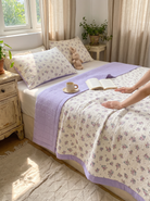 Floral Bedding Duvet Cover Set, Soft, Easy Care Comfort