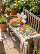 European Floral Sofa Protector, Protection That Looks Pretty