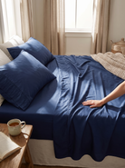 Microfiber Sheet Set (4 Pcs), Silky, Easy Care Fabric
