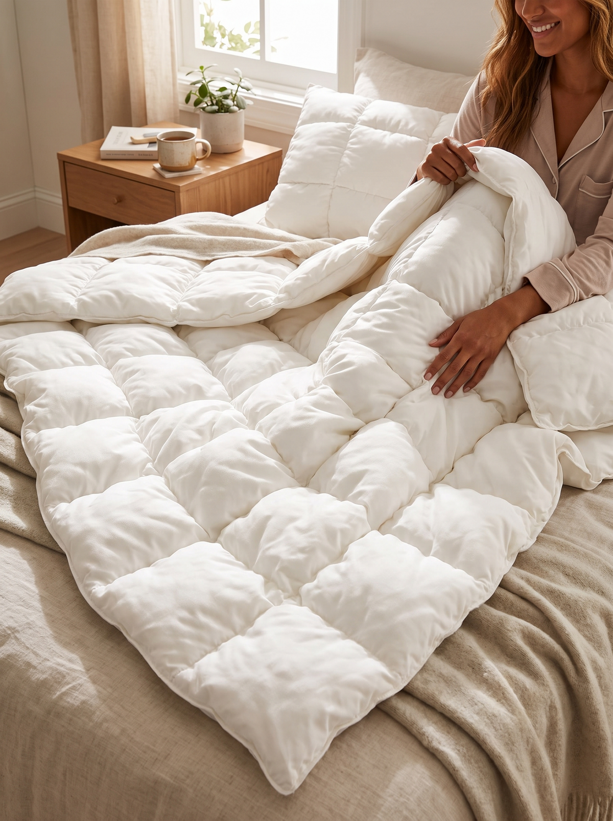 Plush Comforter Set, Climb Into Cloud Soft