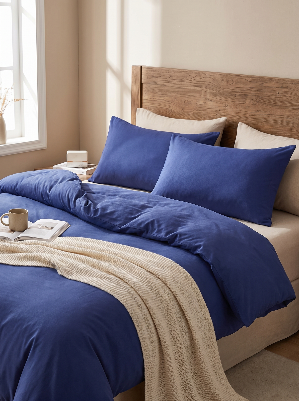 Reversible Lightweight Comforter, Flip, Wash, Repeat