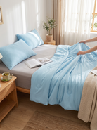 Cooling Summer Blanket, Covered, Never Overheated