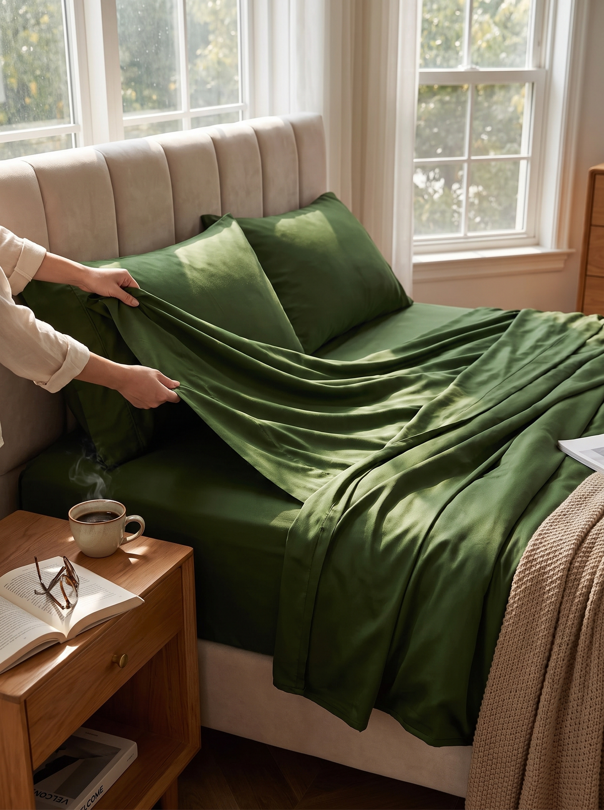 Silky Soft Bamboo Sheets Set, Hotel Luxury At Home