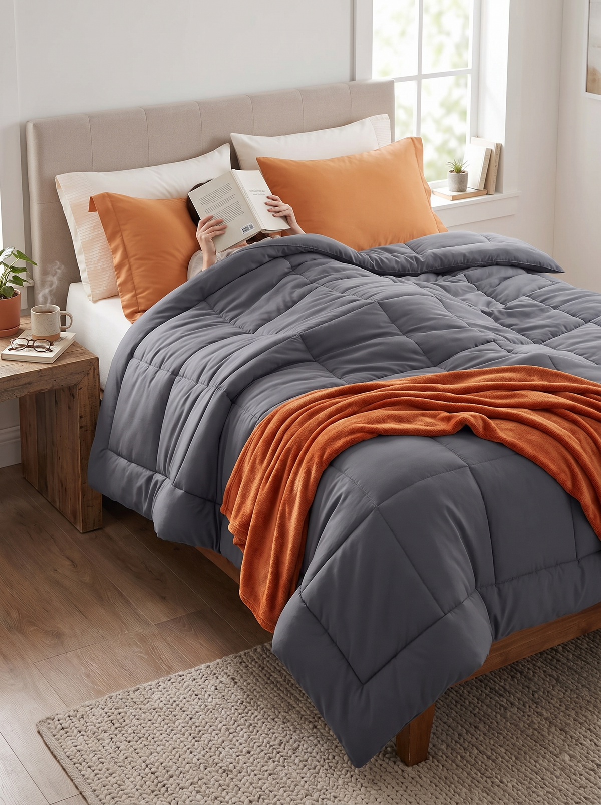 Down Alternative Comforter, Fluffy, Airy Warmth