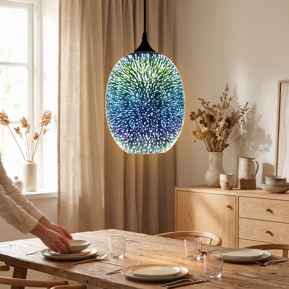 Starburst Pendant Light
