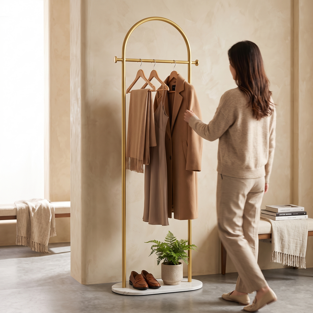 Freestanding Coat Rack