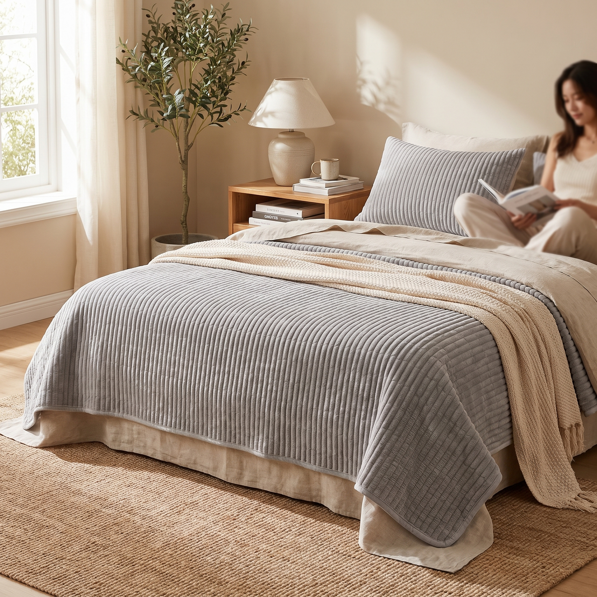 Airy Coverlet Set