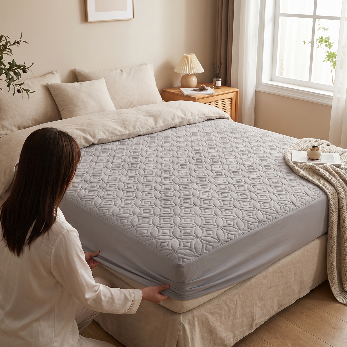 Quilted Waterproof Mattress Protector