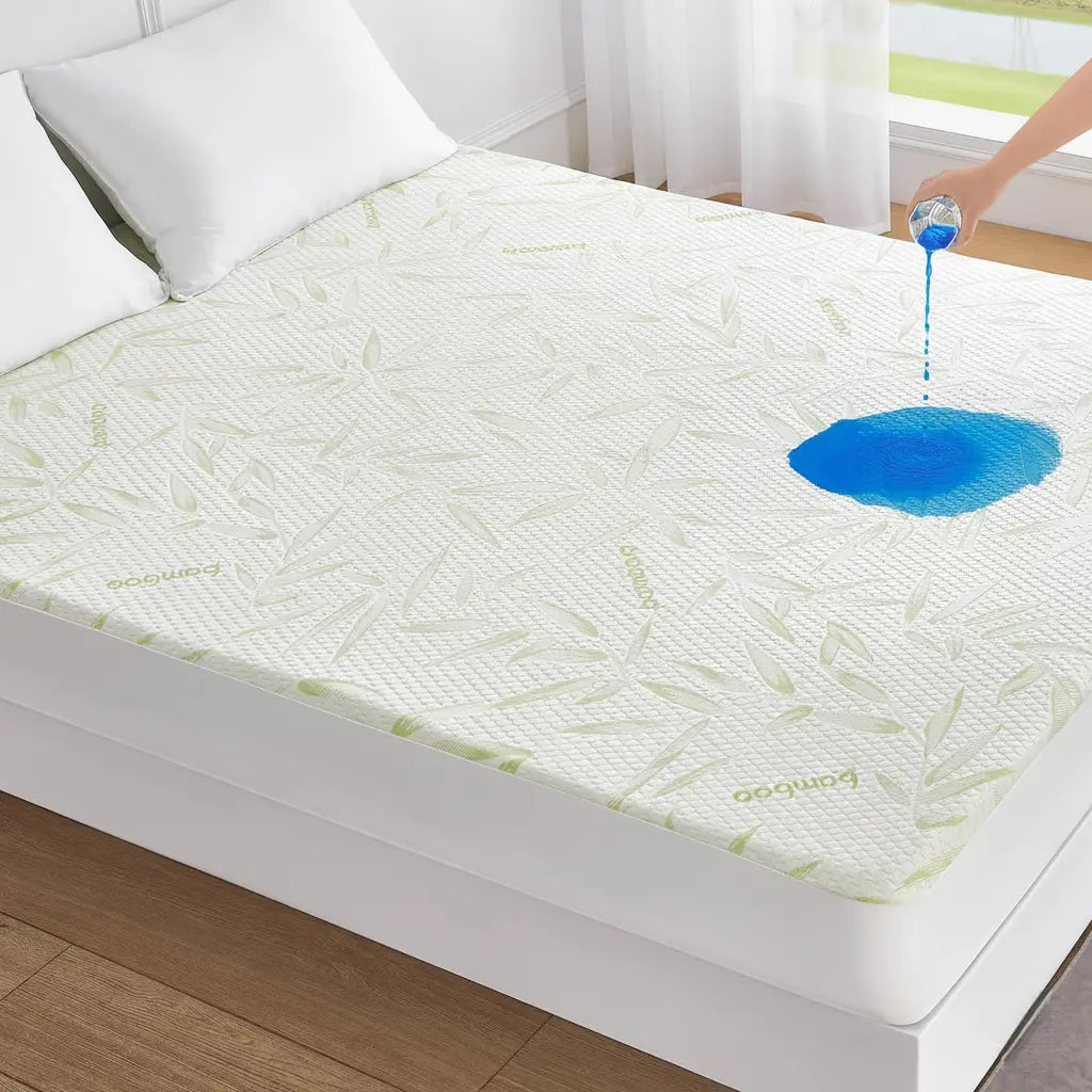 Cooling Bamboo Waterproof Mattress Protector