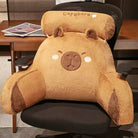 Capybara Reading Pillow