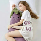 Eggplant Plush Pillow