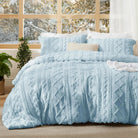 Tufted Boho Comforter Set (3 Pcs)