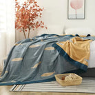 Fish Muslin Throw Blanket