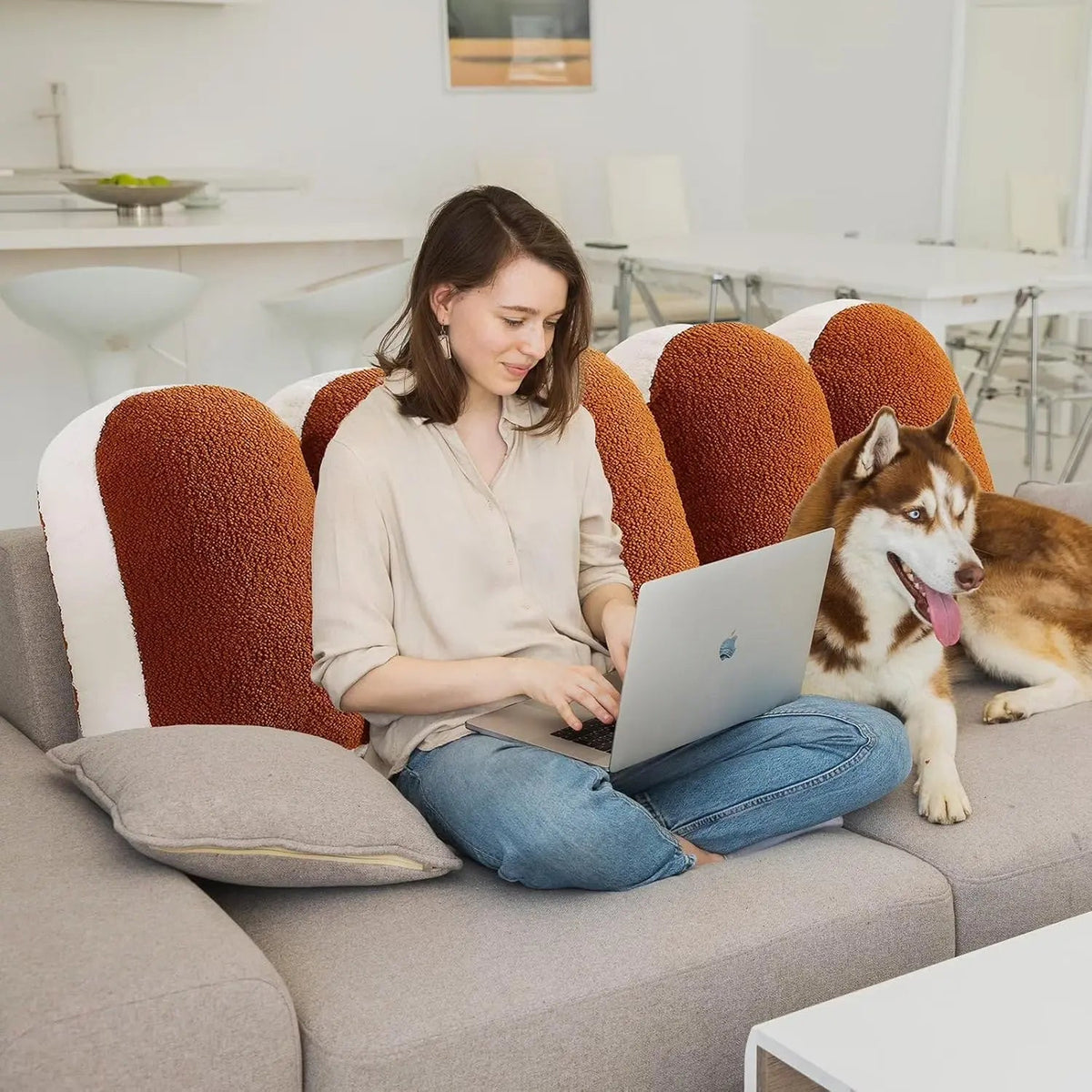 Petal Reading Cushion