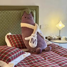 Eggplant Plush Pillow