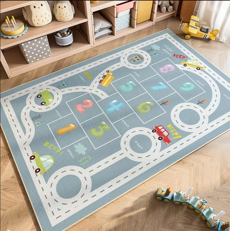 Parking Lot Play Mat Rug