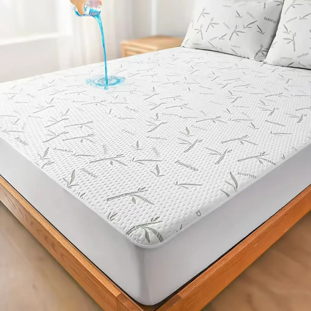 Cooling Bamboo Waterproof Mattress Protector