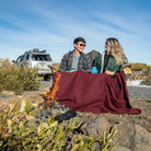 Winter Wool Outdoor Blanket
